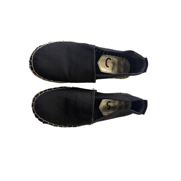 Circus Sam Edelman Camellia Women's Size 9 Black Platform Espadrilles Shoes - Picture 3 of 8
